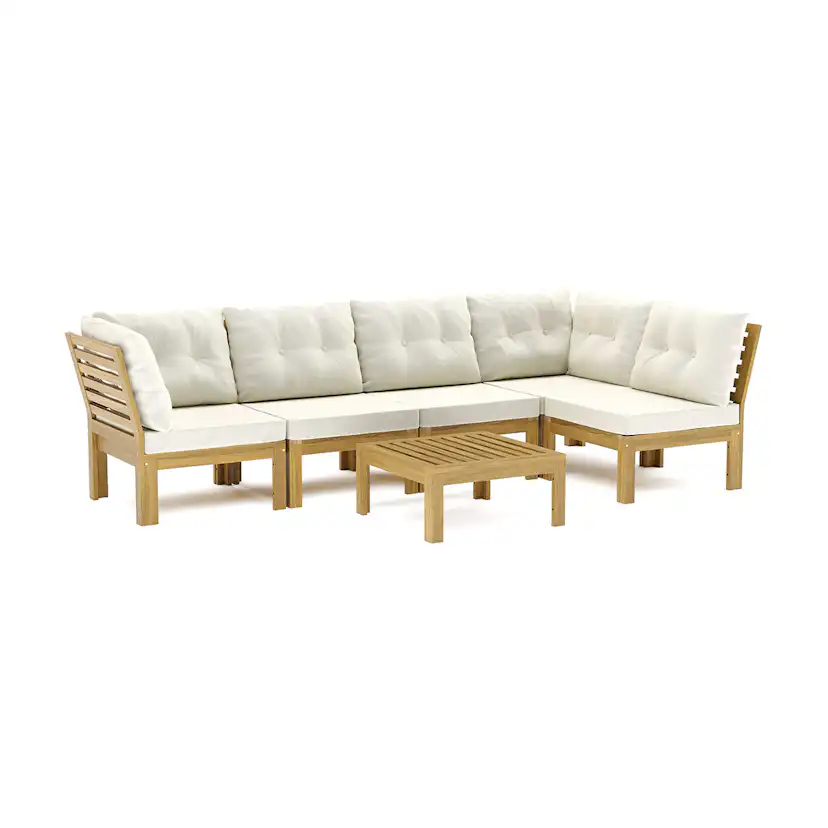Loungegrupp Comfort Garden Lindha 5-sits Loungegrupp Utomhus