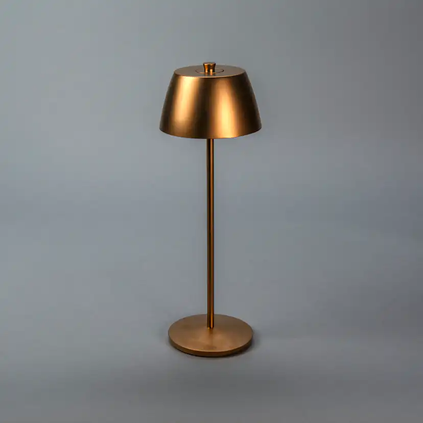 Èze bordslampa Matt Koppar USB Matt Koppar