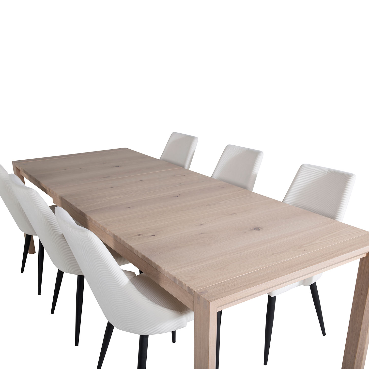 Matgrupp Venture Home Slider med 6 Leone stolar