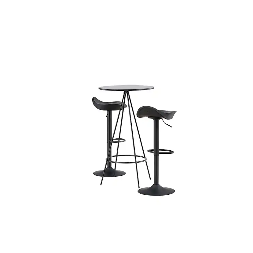 Matgrupp Venture Home Bistro Ø60 cm med 2 st Adesto stolar