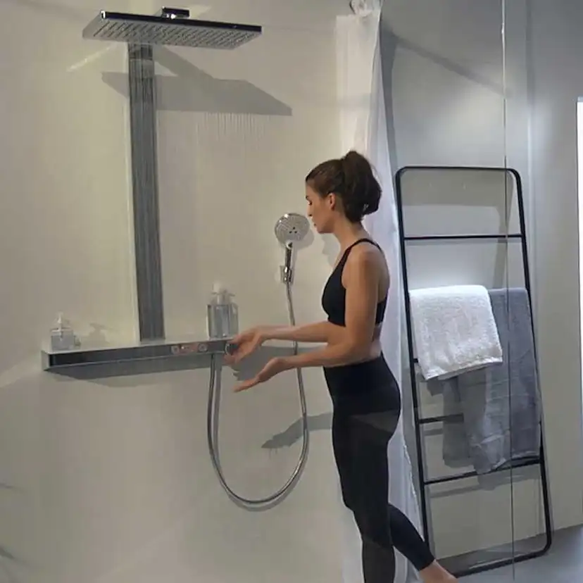 Takduschset Hansgrohe Rainmaker Select 460 2jet Showerpipe E Med EcoSmart
