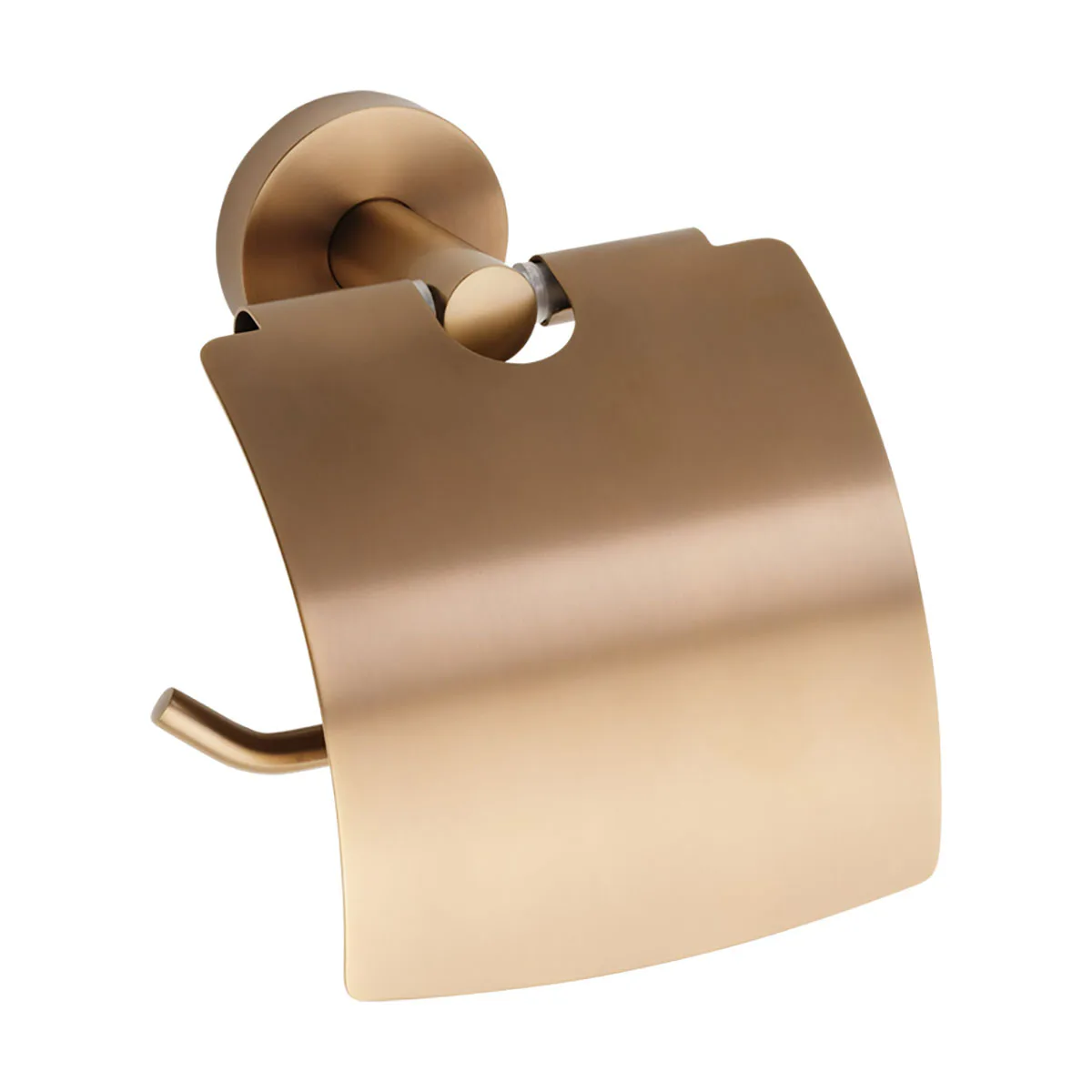 Toapappershållare med lock Duschbyggarna Dark Rose Mat