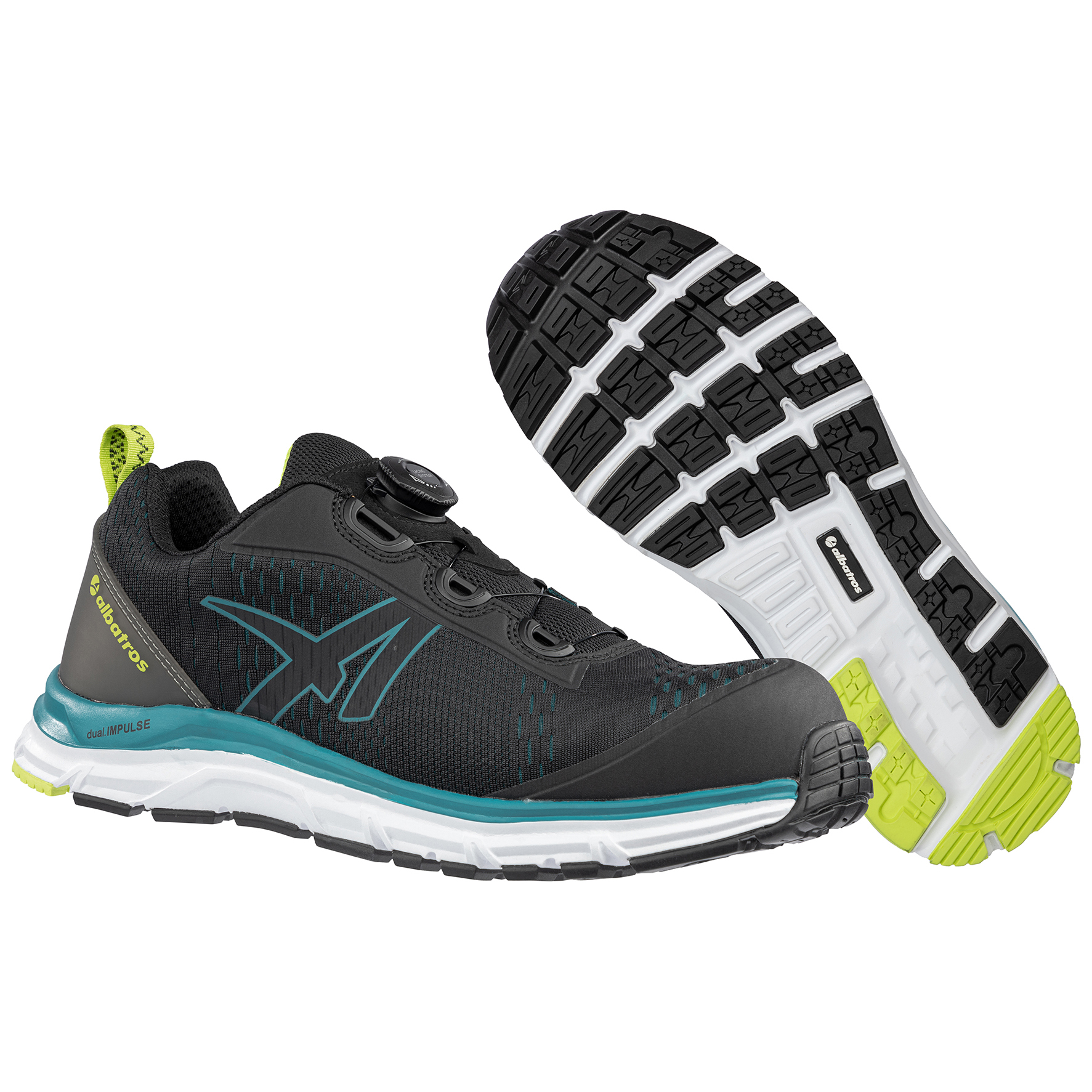 Skyddssko Albatros 647502 Svart/Blå