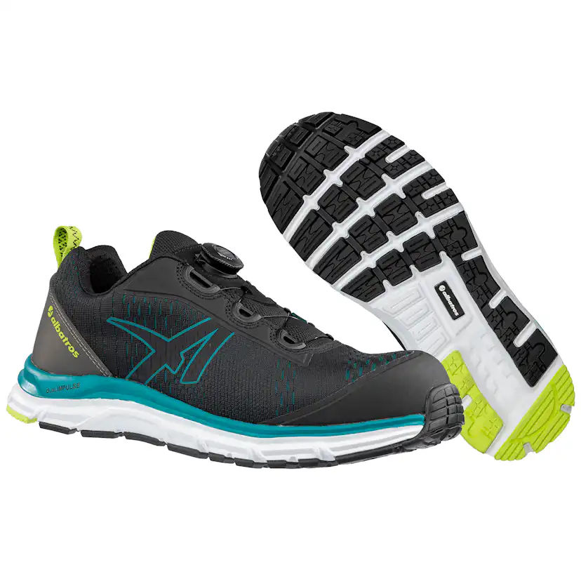 Skyddssko Albatros 647502 Svart/Blå