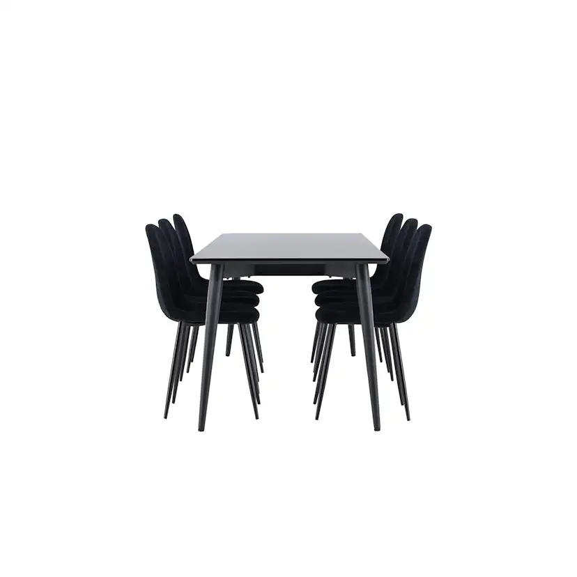 Matgrupp Venture Home Ellis 230 med 6 st Polar Stolar Teddy