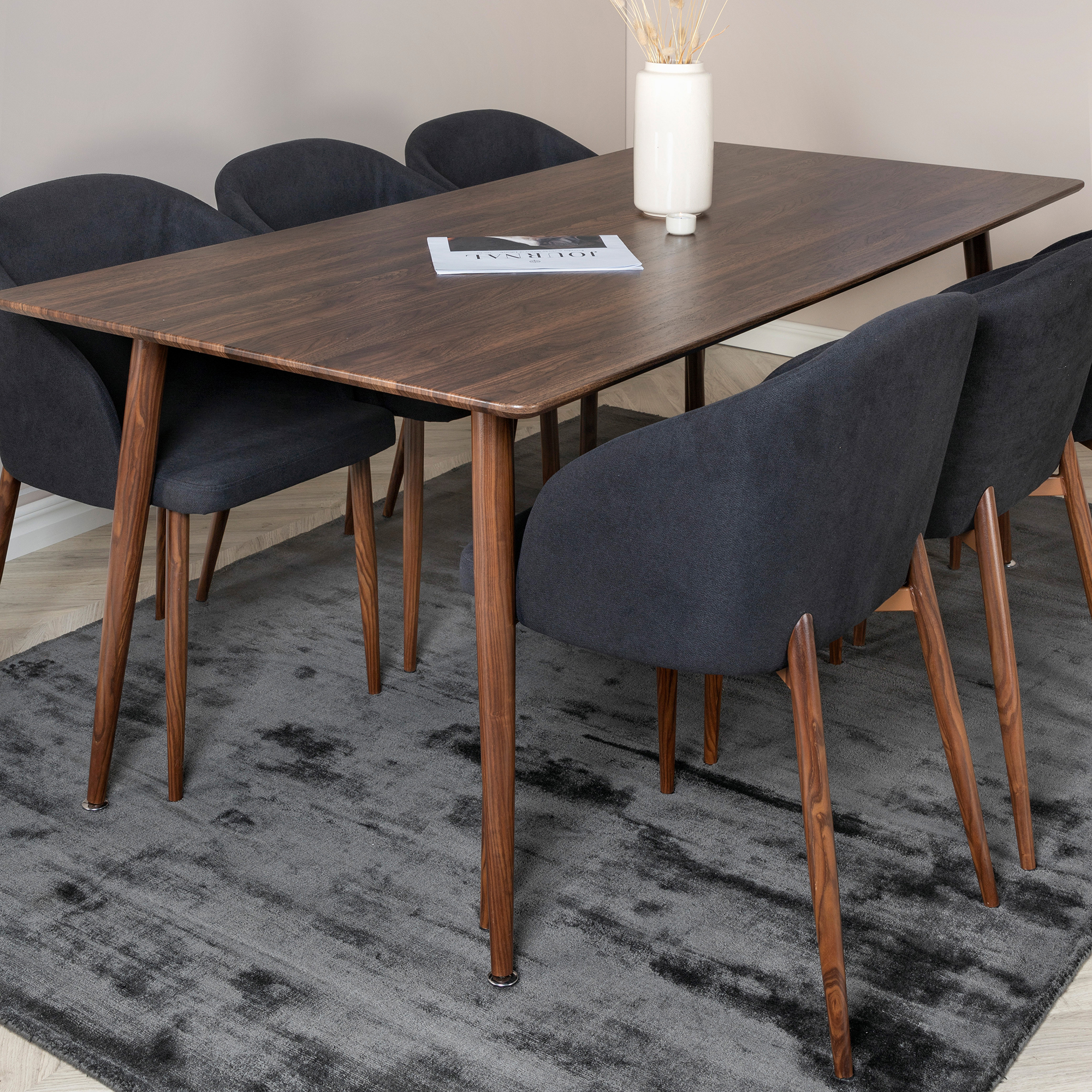 Matgrupp Venture Home Pobbie med 6 Archie Stolar Polyestertyg