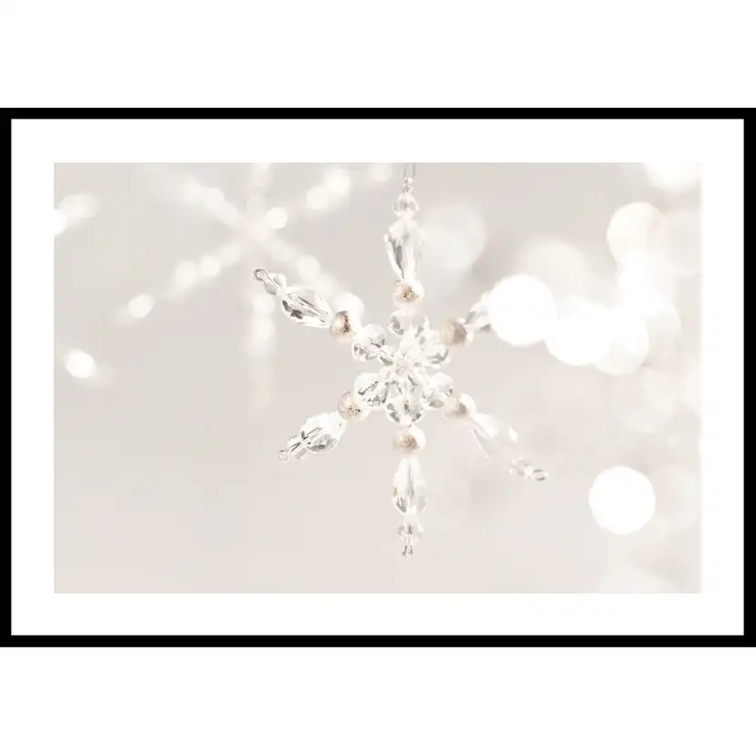 Poster Gallerix Snowflake Decoration