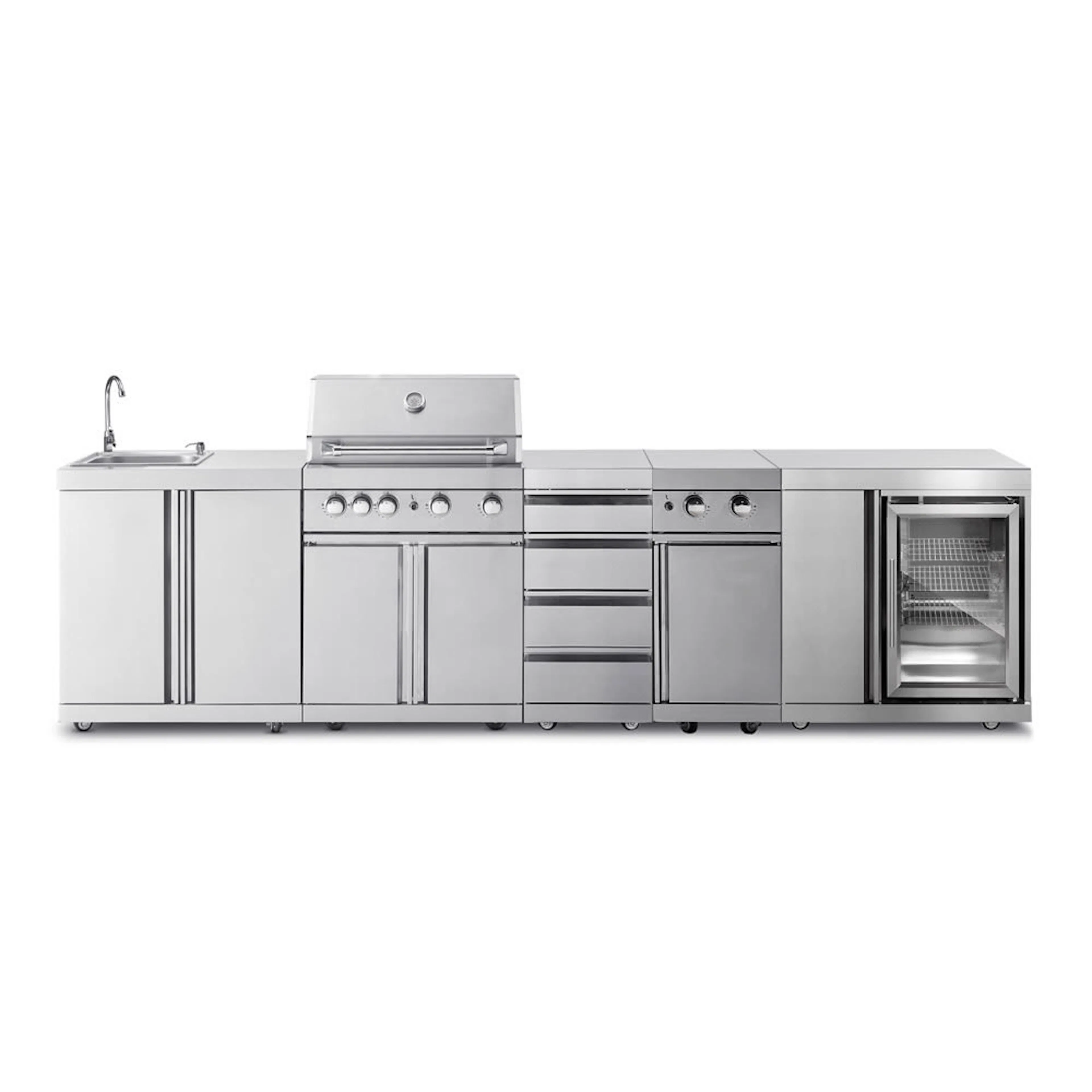 Fristående Utekök Myoutdoorkitchen Stainless Collection Michigan