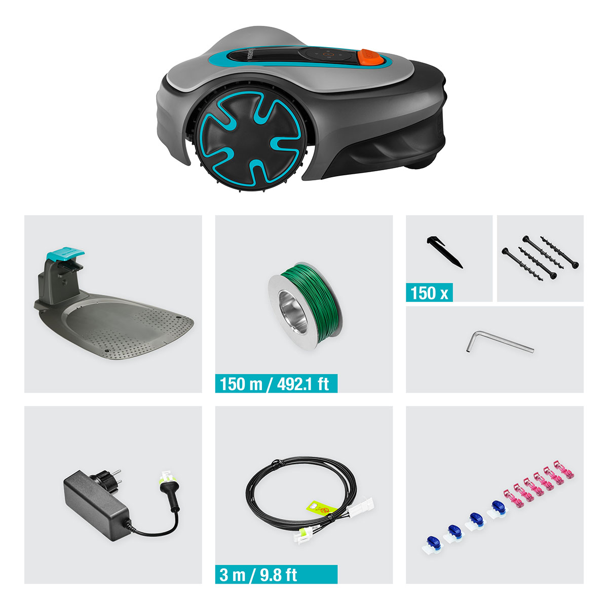 Robotgräsklippare Gardena Sileno Minimo 400