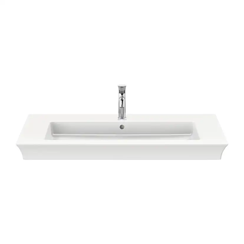 Tvättställ Duravit White Tulip Vit Högblank