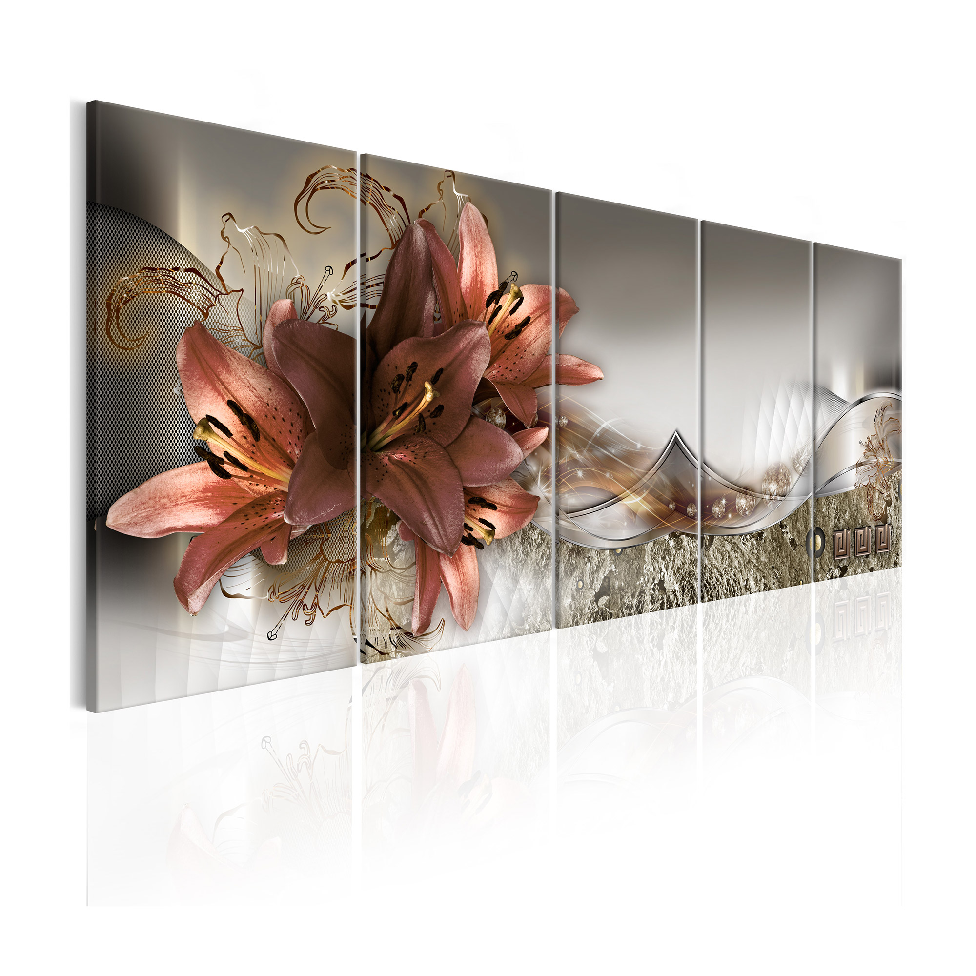 Tavla Arkiio Lilies and Abstraction