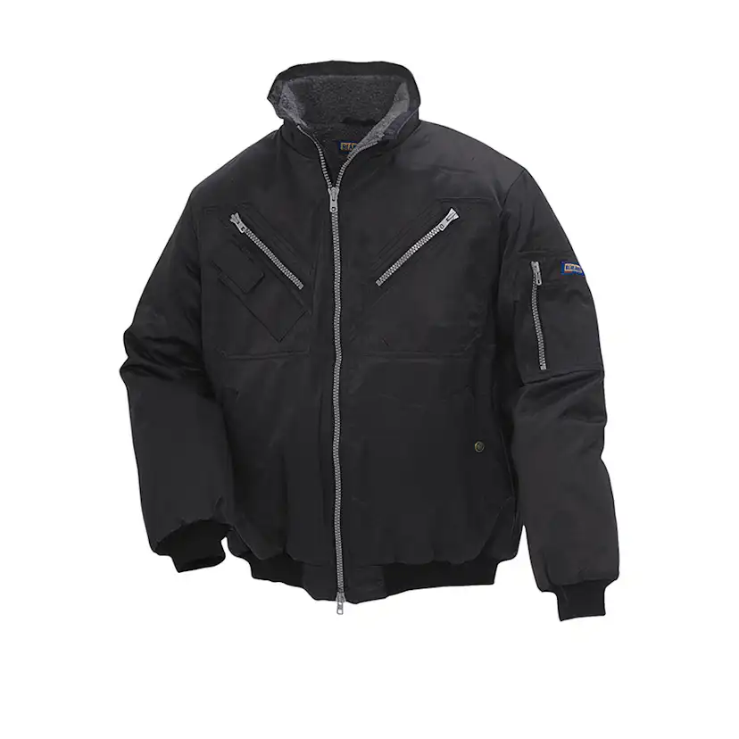 Vinterjacka pilotmodell Svart L Storlek: L, Svart