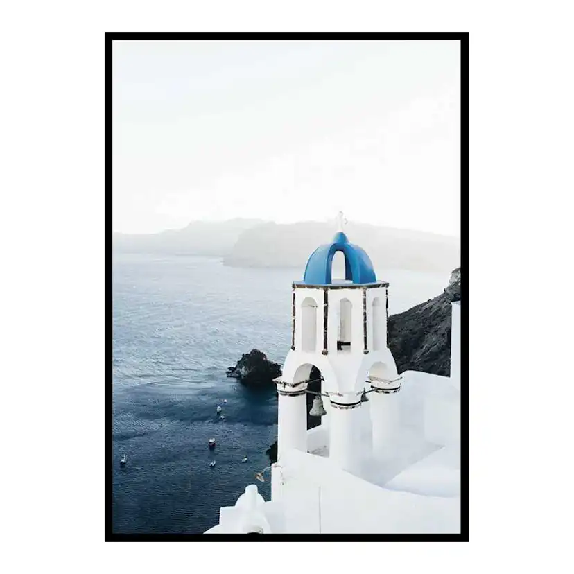 Santorini Coast 21x30 cm