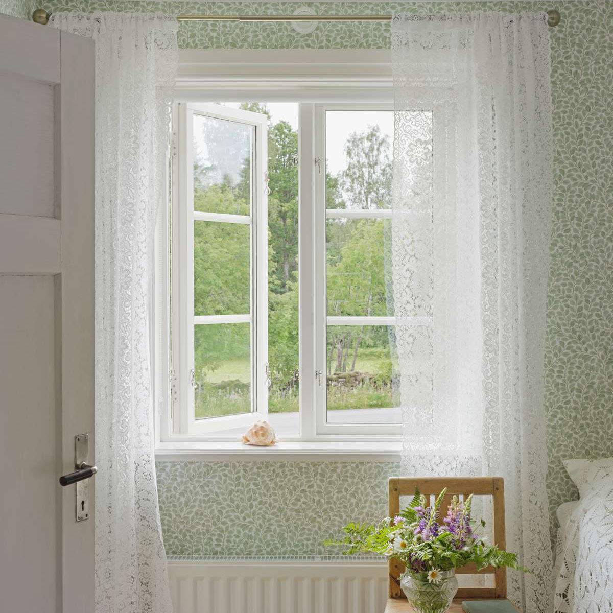 Sidohängt Fönster Elitfönster MF Duo 2-Glas Trä 2-Luft