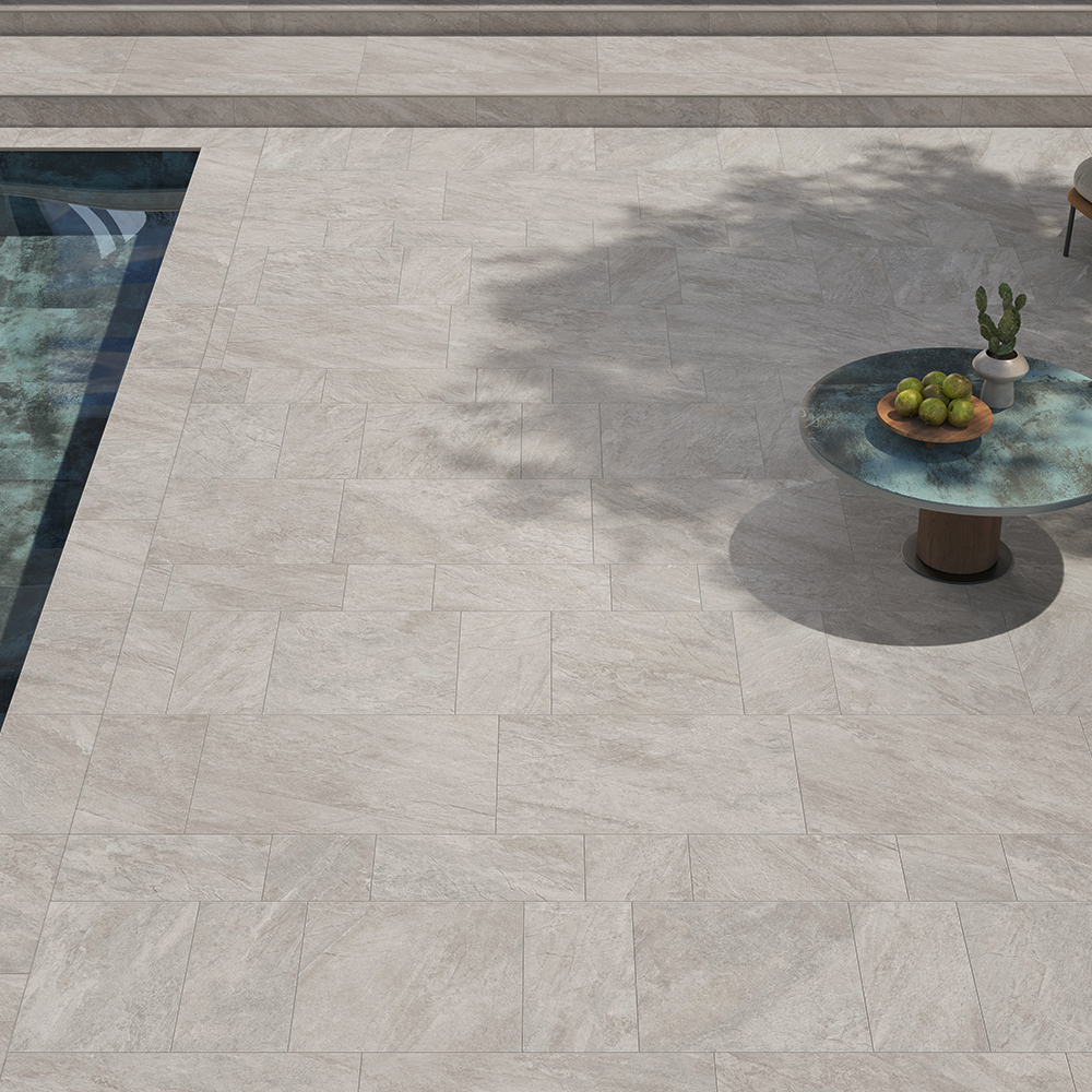 Klinker Lhådös Stone 60x60 cm Grå