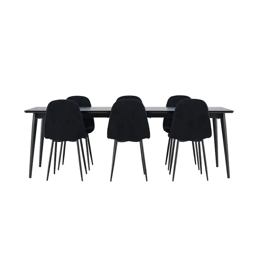 Matgrupp Venture Home Ellis 230 med 6 st Polar Stolar Teddy