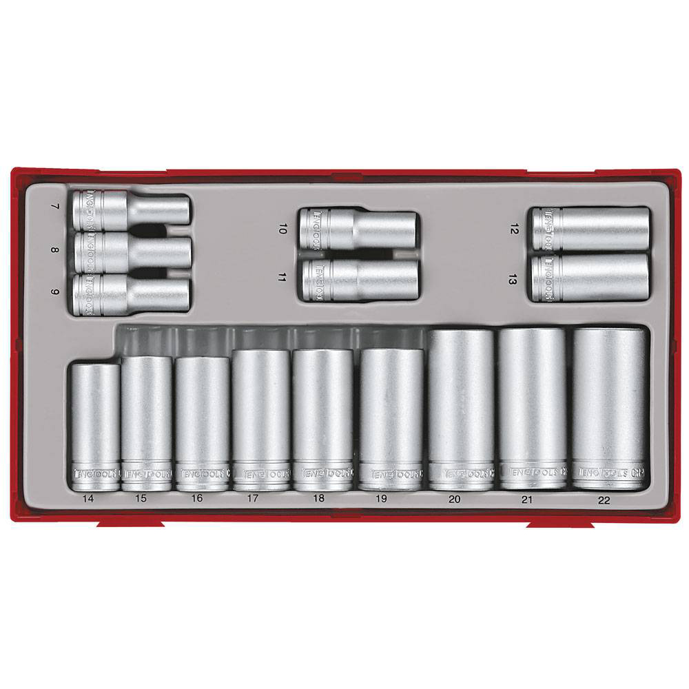 Hylssats Teng Tools 3/8 TT381612
