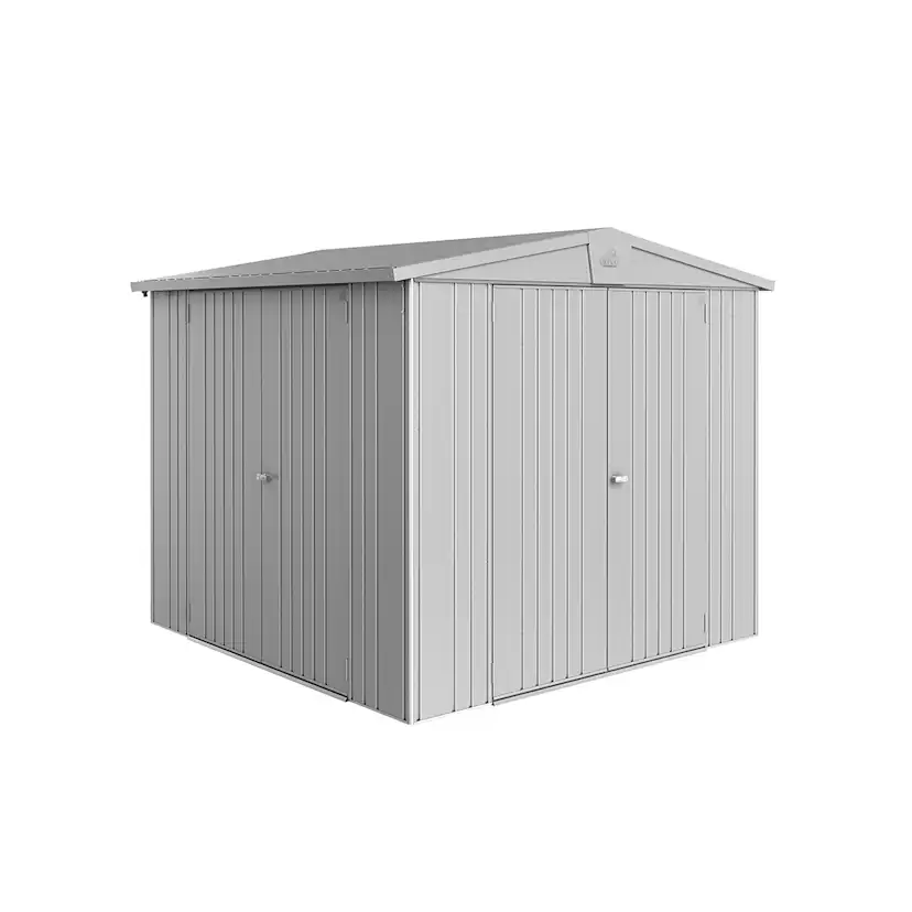 Tilllsatsdörr Biohort Komplett Europa Metallic Silver