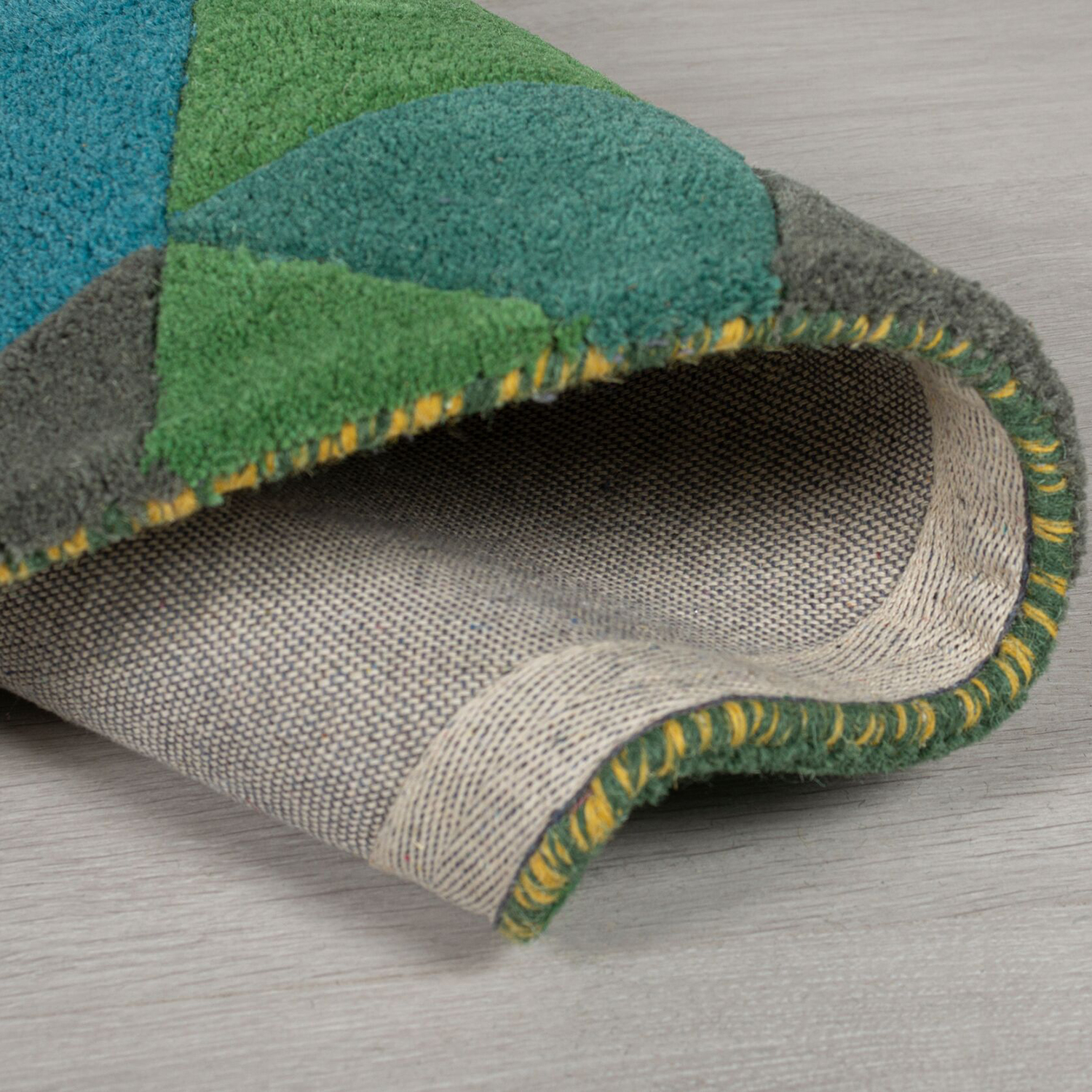 Patchworkmatta Flair Rugs Prism Circle 160x60 Ull