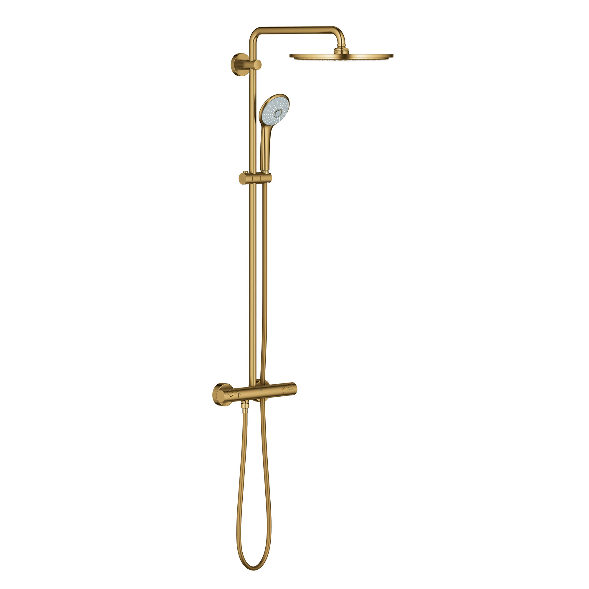 SHOWER SYSTEM EUPHORIA Ø310 HEAD TH GOLD Guld