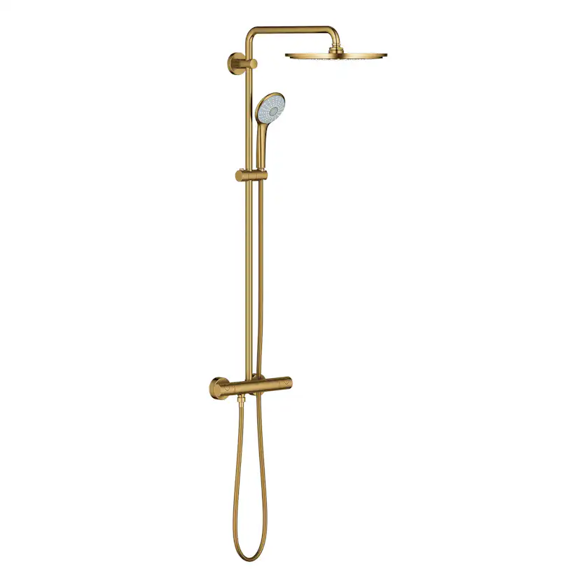 SHOWER SYSTEM EUPHORIA Ø310 HEAD TH GOLD Guld