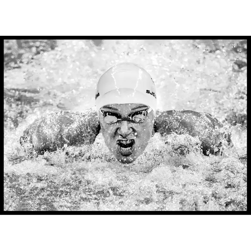 Poster Gallerix Sarah Sjöström OS Rio de Janeiro 2016 No2