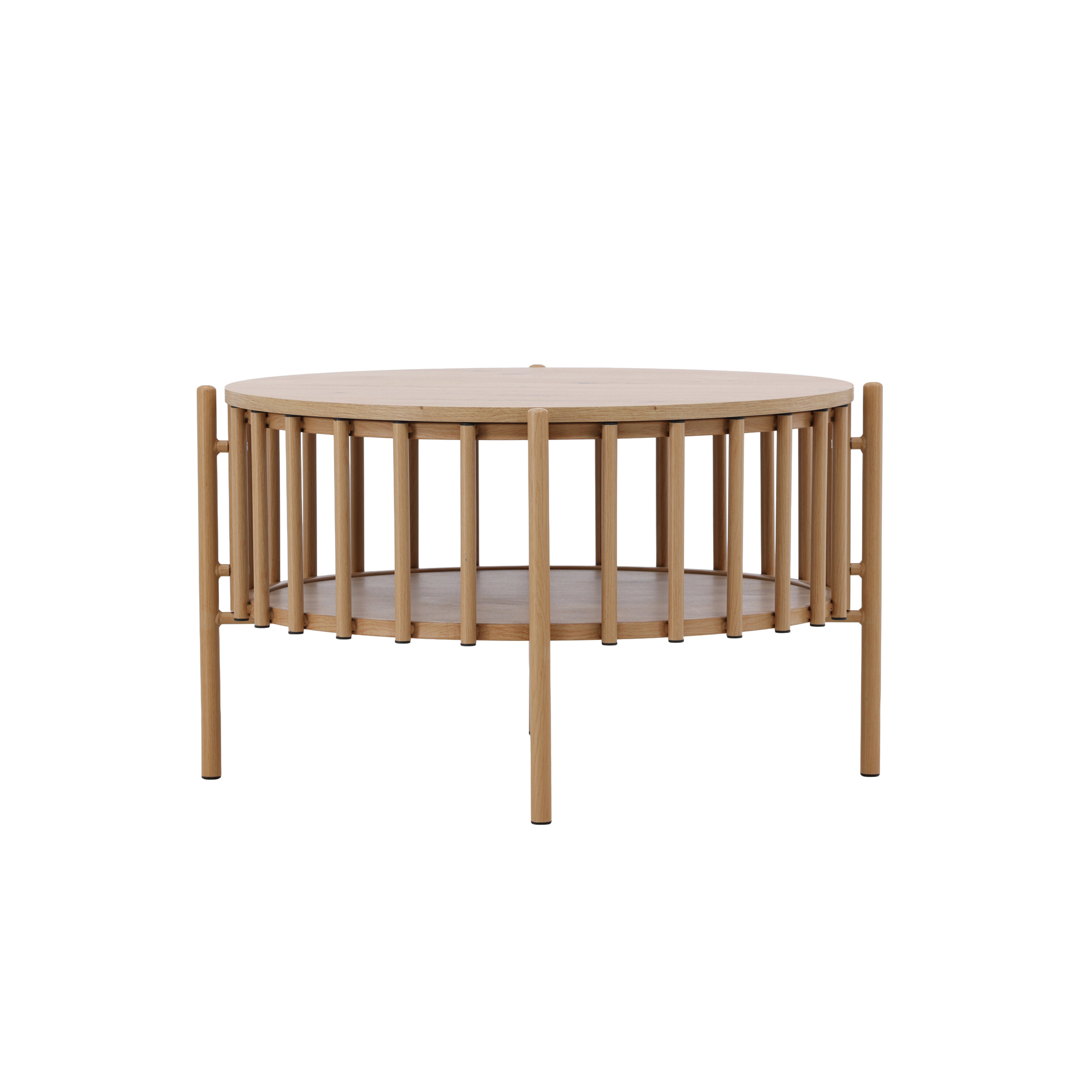 Soffbord Venture Home Rubbo Ø80x50 cm med Förvaring