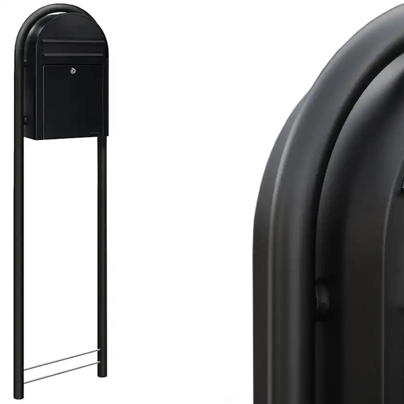 Bobi Round RAL 9005 Svart Svart