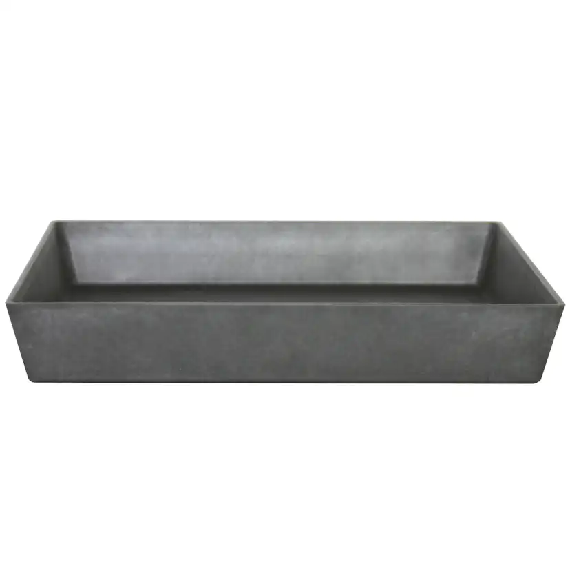 Fat ArtStone Ella Svart 19 x 19 x 3 cm Till Krukor