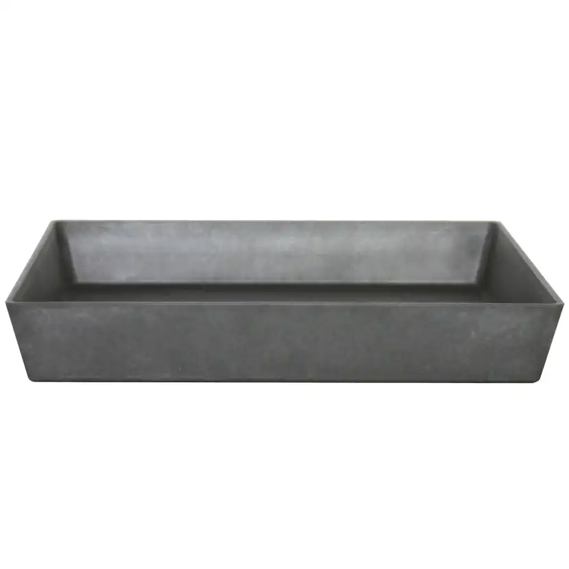 Fat ArtStone Ella Svart 19 x 19 x 3 cm Till Krukor