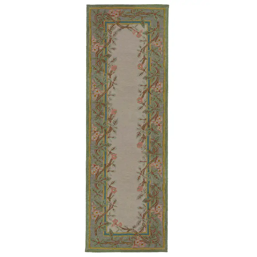 Gångmatta Flair Rugs Verona Floral Wool