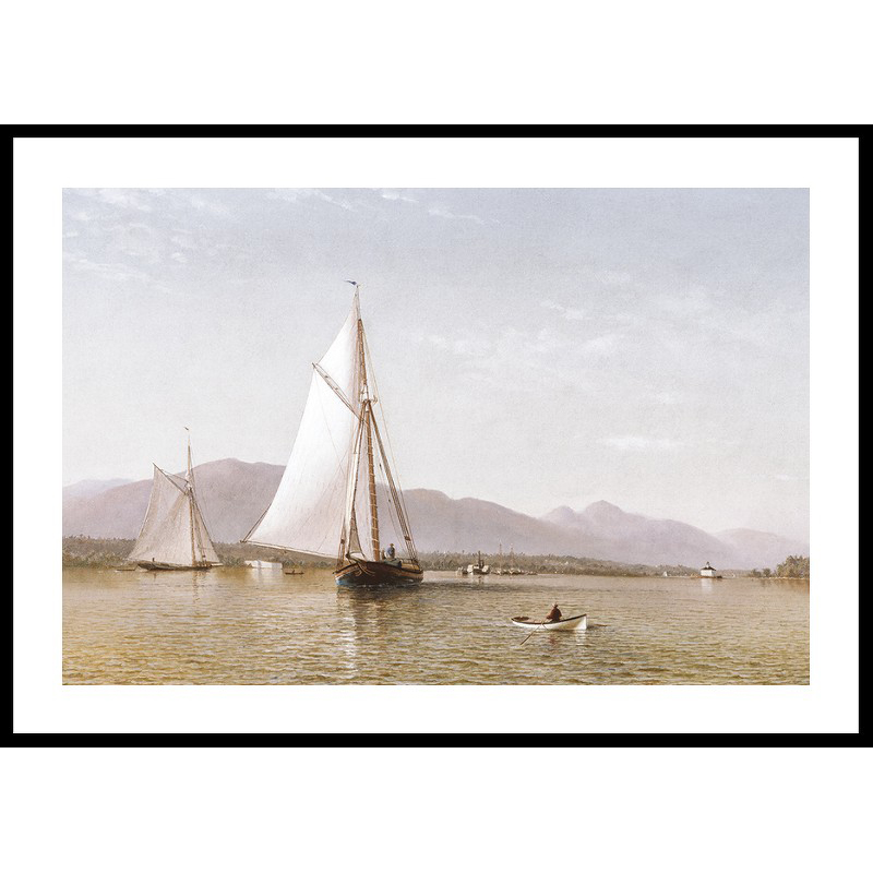 Poster Gallerix The Hudson At The Tappan Zee By Francis Augustus Silva