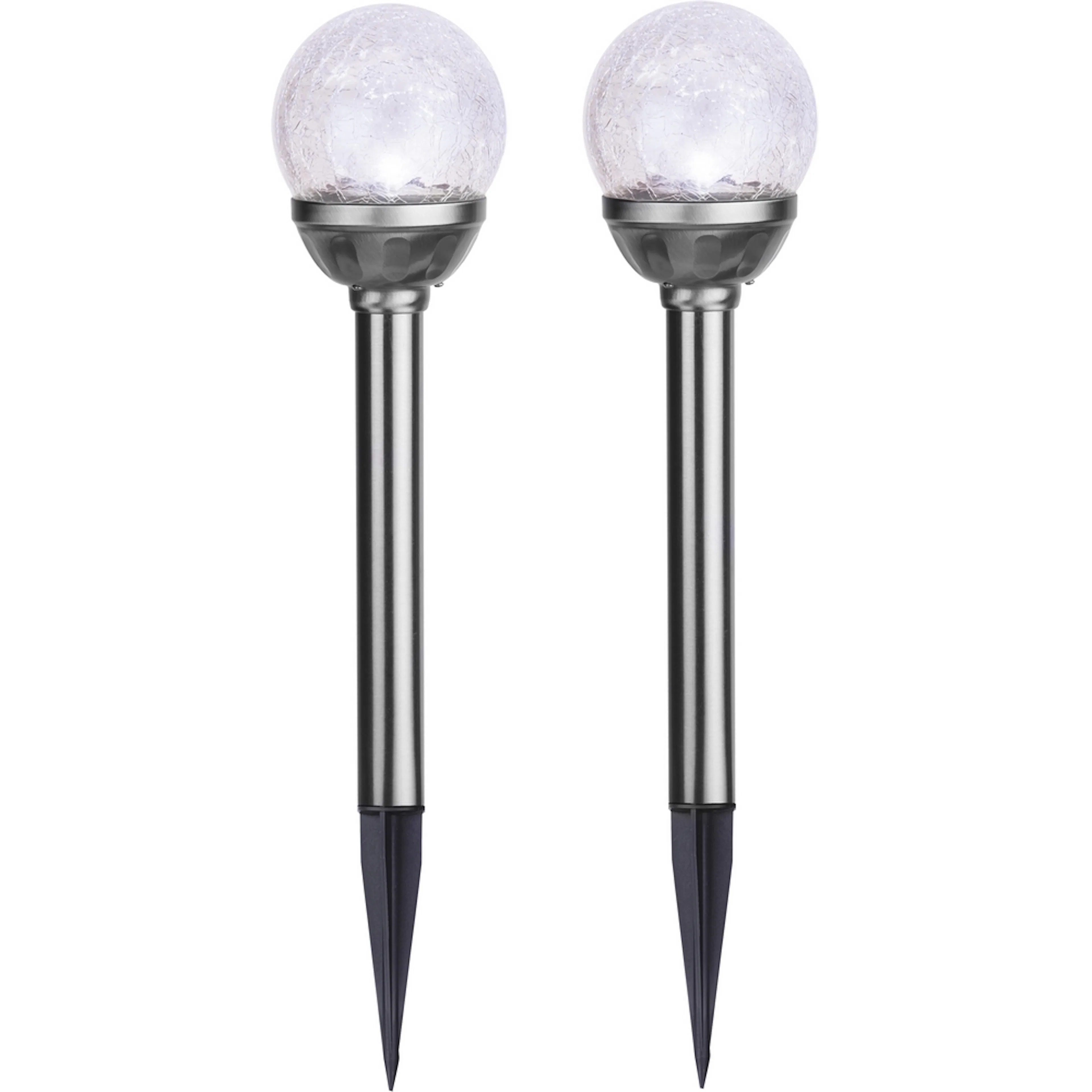 Solcells-pollare Star Trading Roma 2-pack