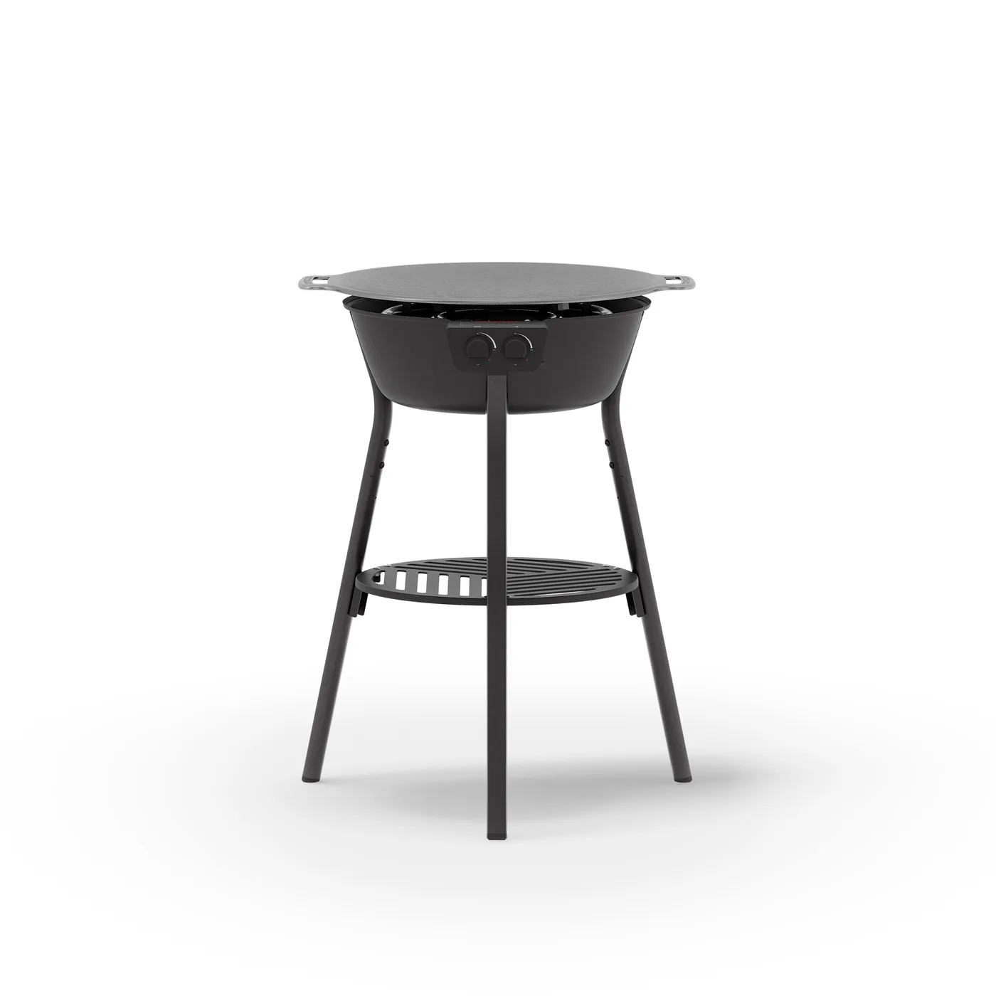 Stekhällsset Muurikka 58 LL Gasolbrännare med Grillfunktion, Stativ & Hylla