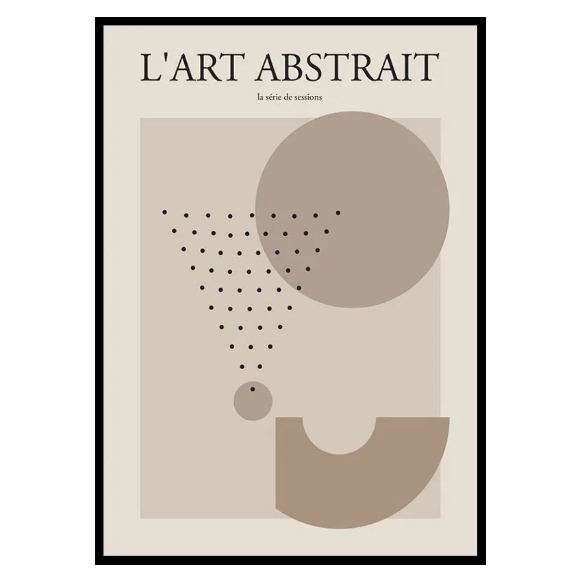 Poster Gallerix Lart Abstrait No3