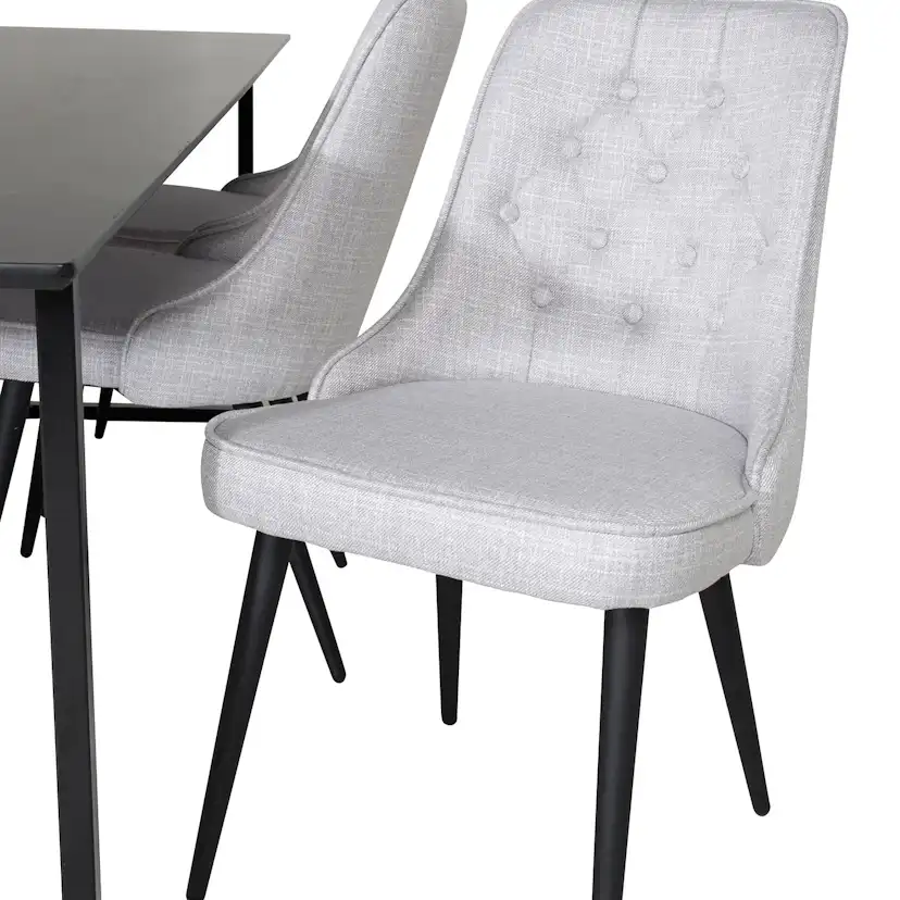 Matgrupp Venture Home Palaba med 6 Vera Stolar Polyestertyg