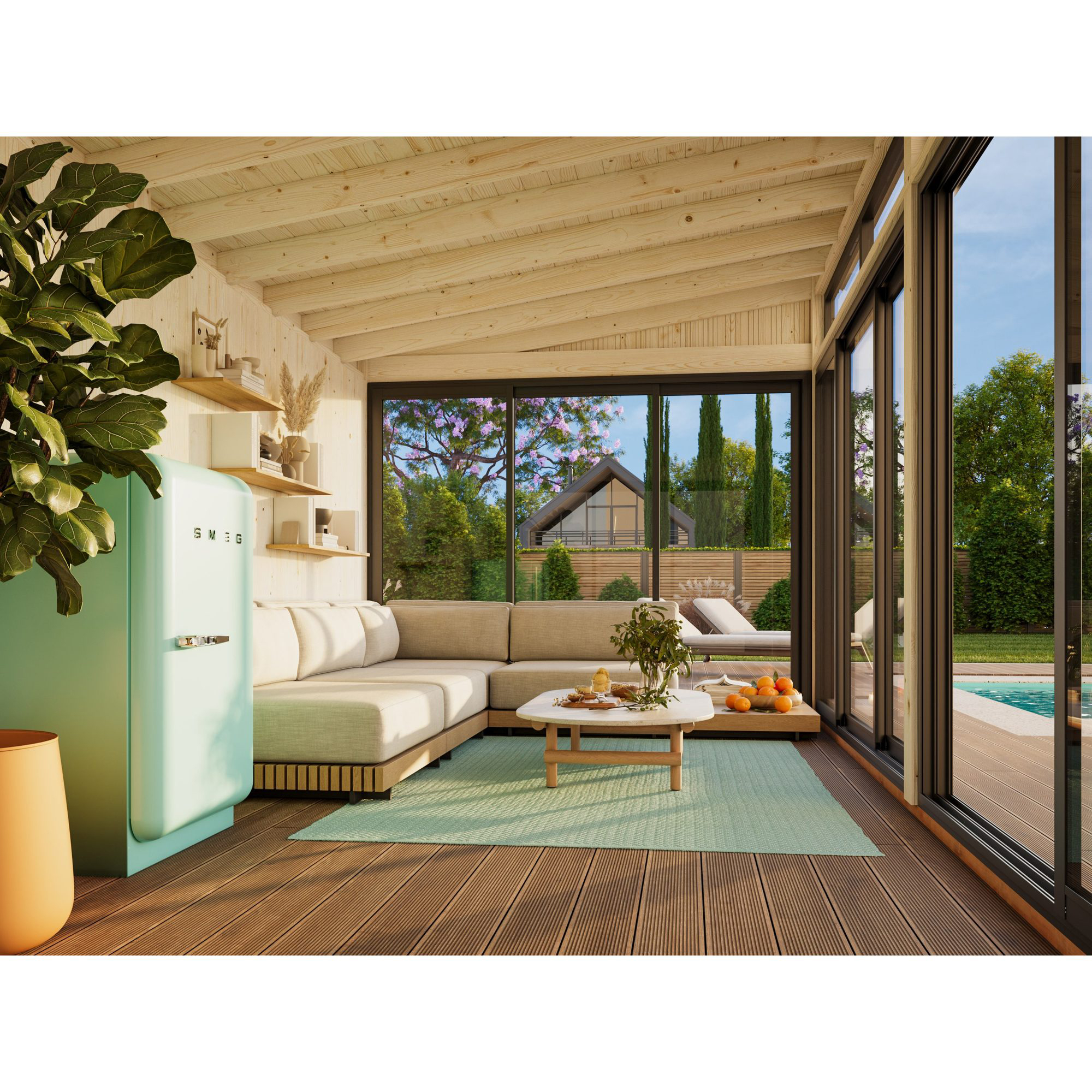 Uterum Palmako Lumi 17,6 m² (inv. 16,6 m²) Slide Plus