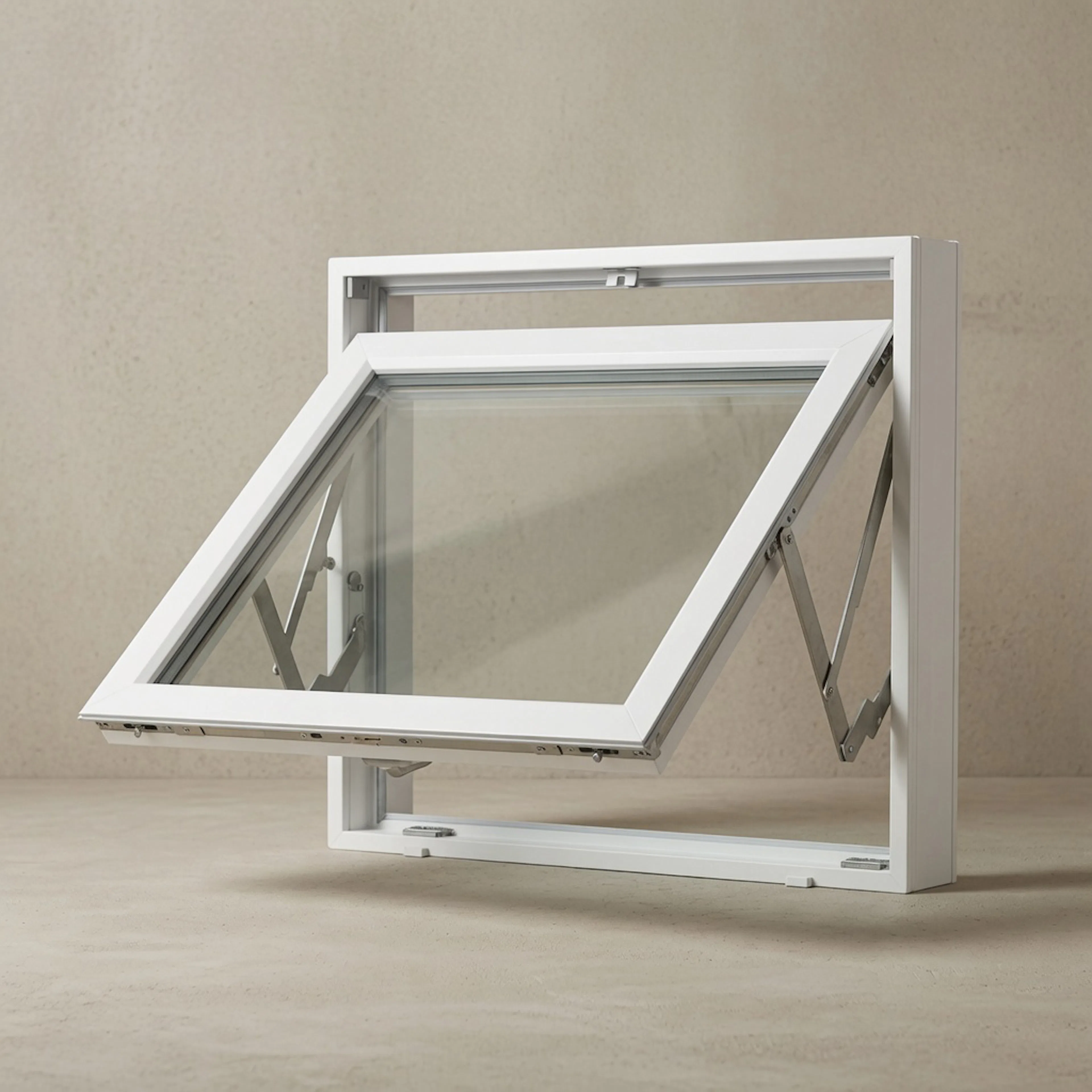 Vridfönster Sveafönster Konstant PVC 3-glas Vit