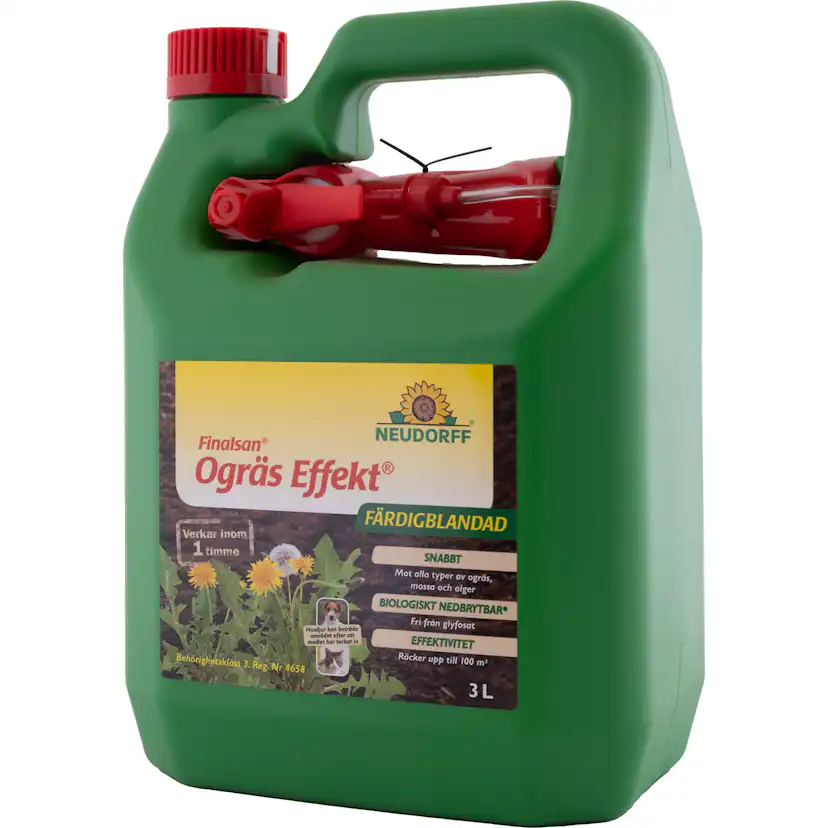 Ogräsbekämpning Neudorff Effekt Spray 3L för Trädgård