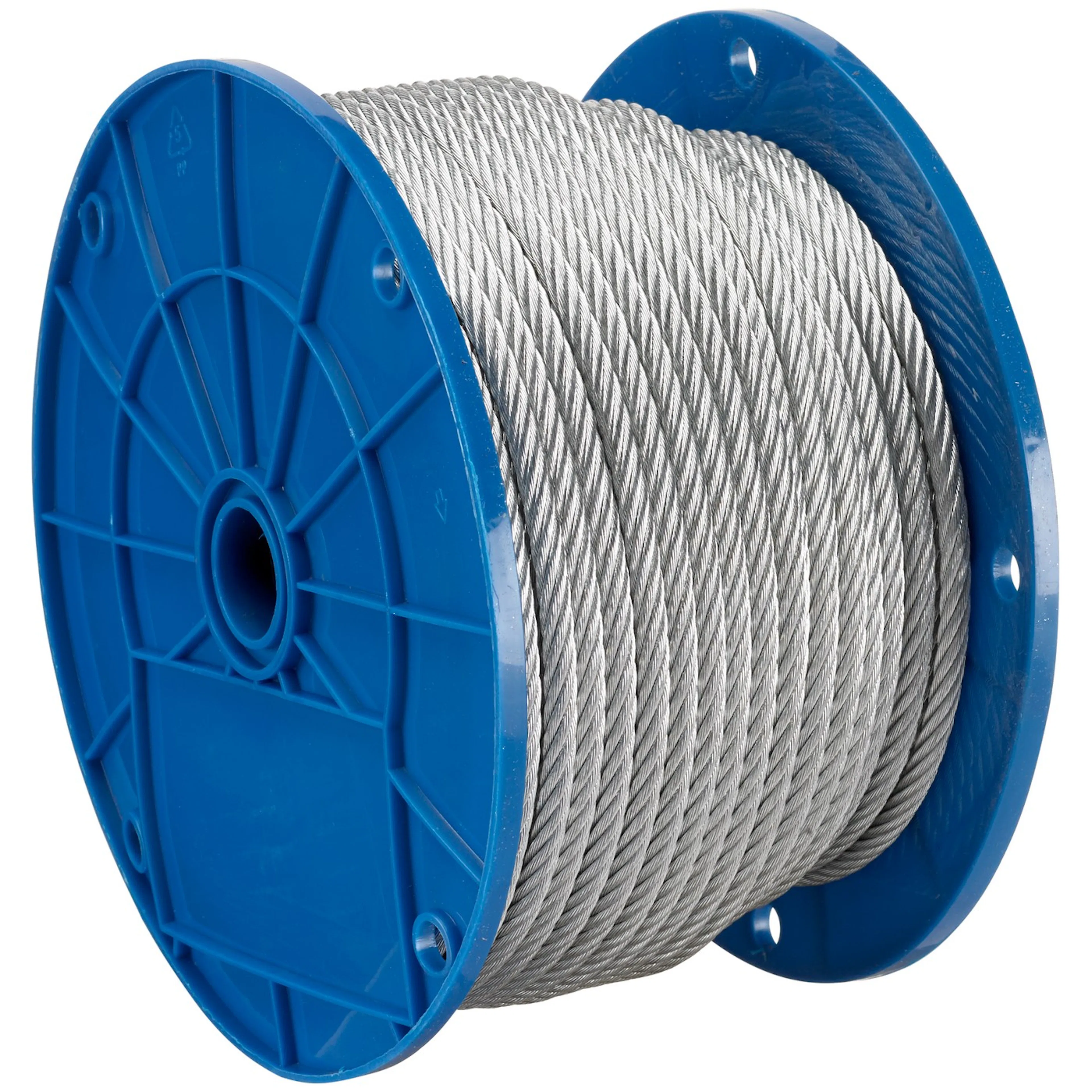 WIRE 114-TRÅD FZ Ø6MM Elförzinkad, D: 6 mm, L: 65 m
