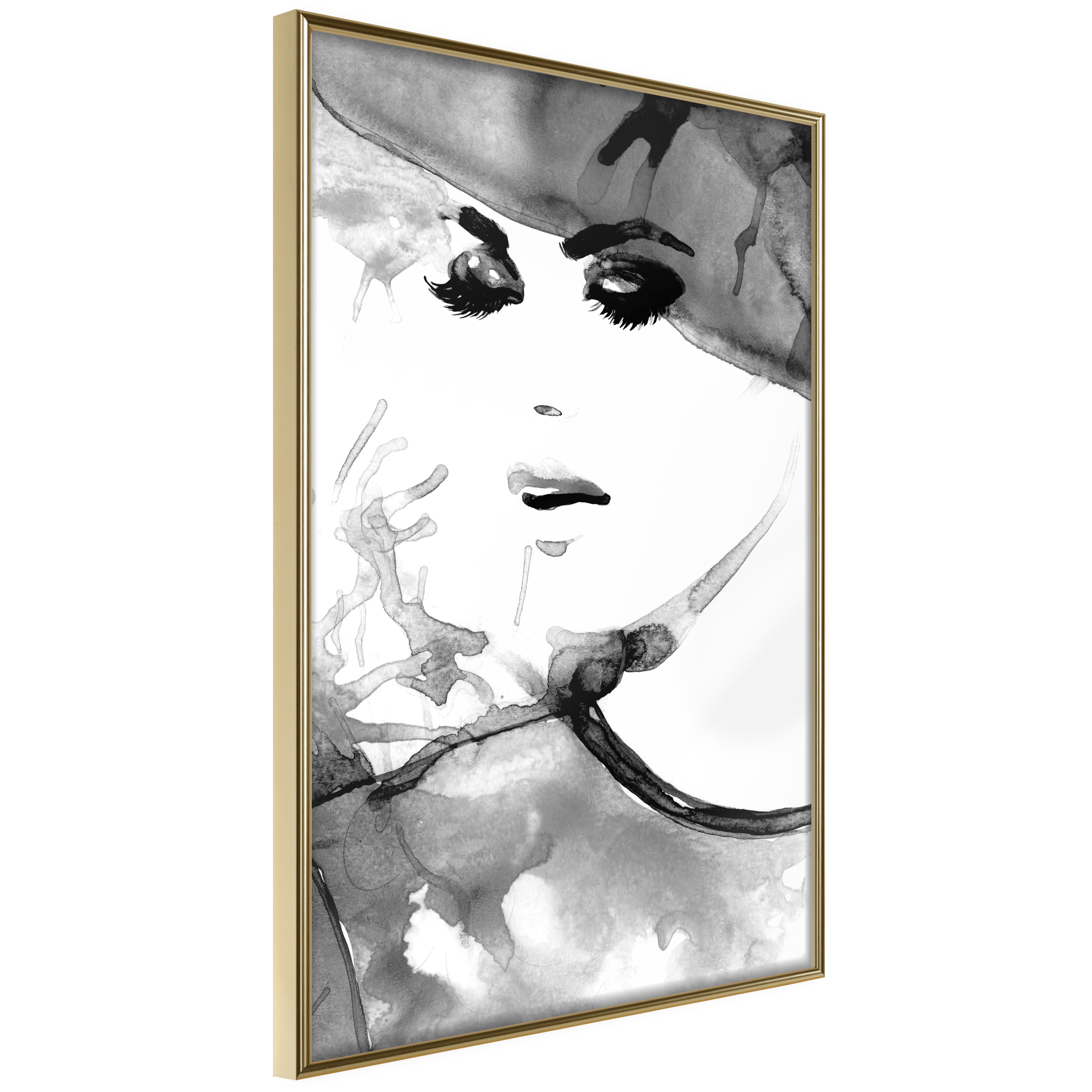 Affisch - Elegance in Love [Poster] 20x30 Guld ram, 20x30 cm