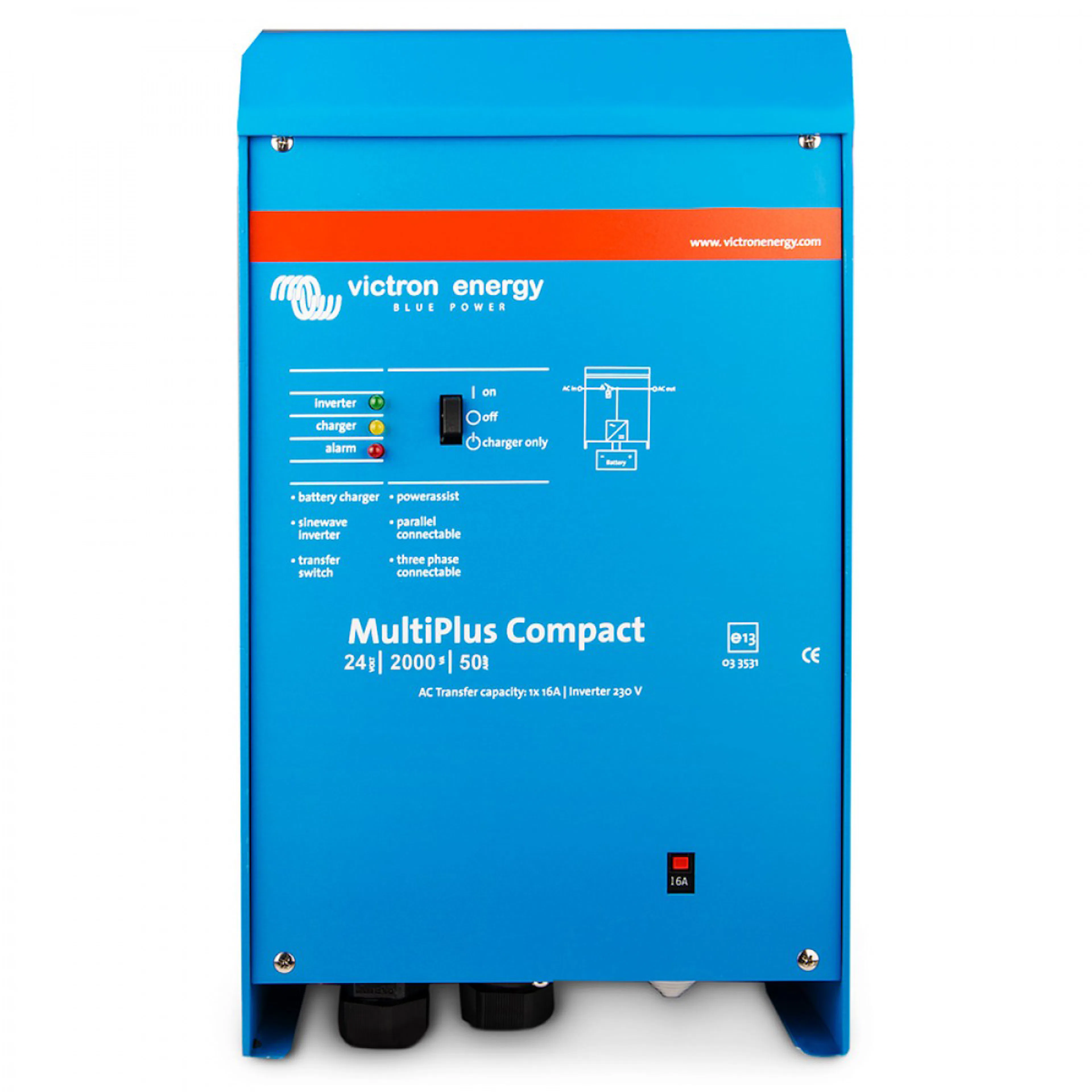 Laddare/Inverter Victron MultiPlus Compact 24/2000/50-30 230 24/2000/50-30