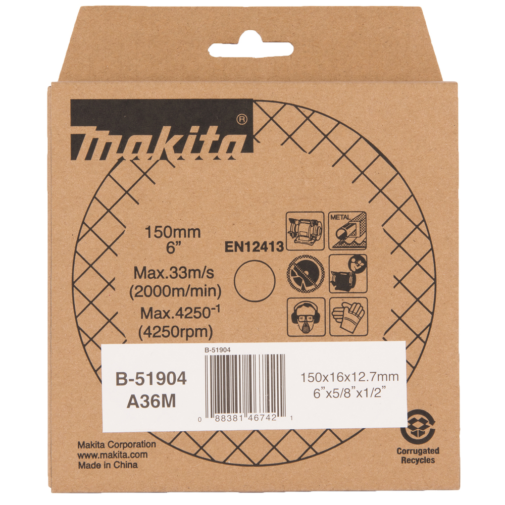 Slipskiva Makita B-51904