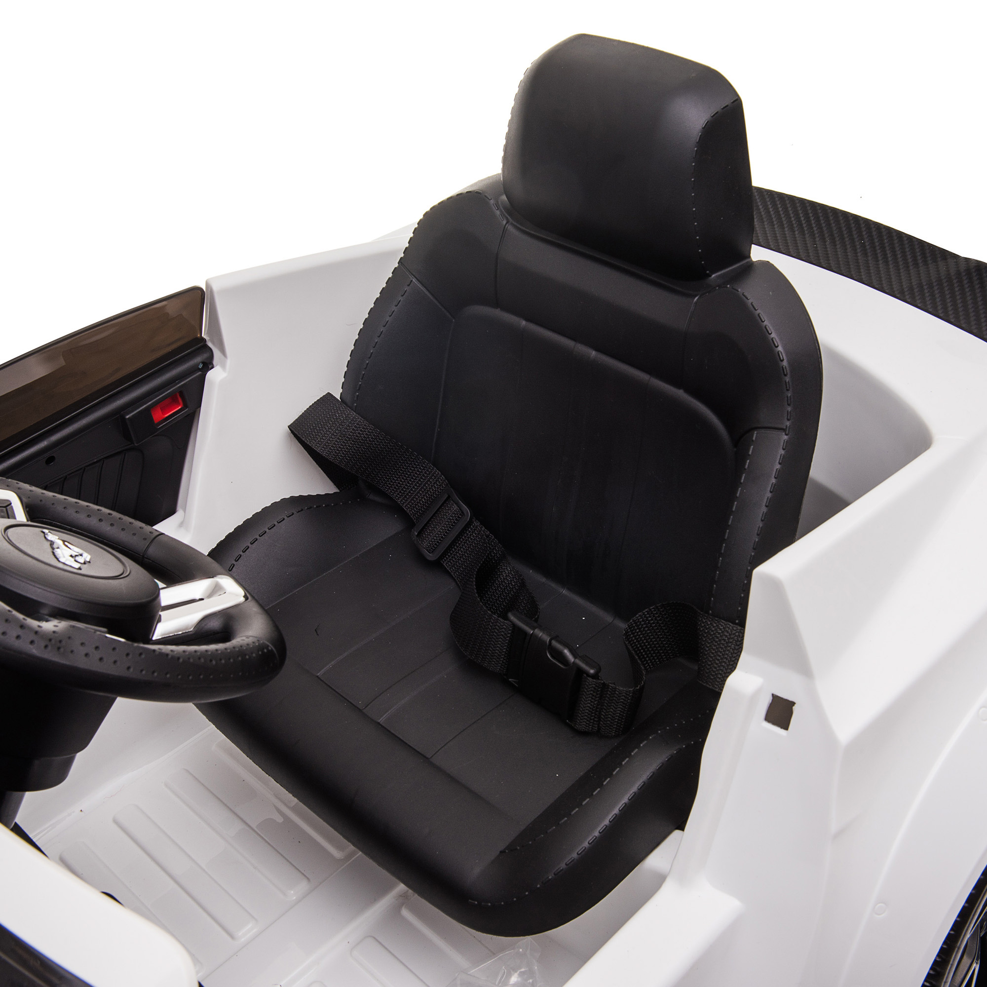 Elbil Nordic Play Speed Ford Mustang 2x12 V-Batteri 24V-Output Eva-Hjul