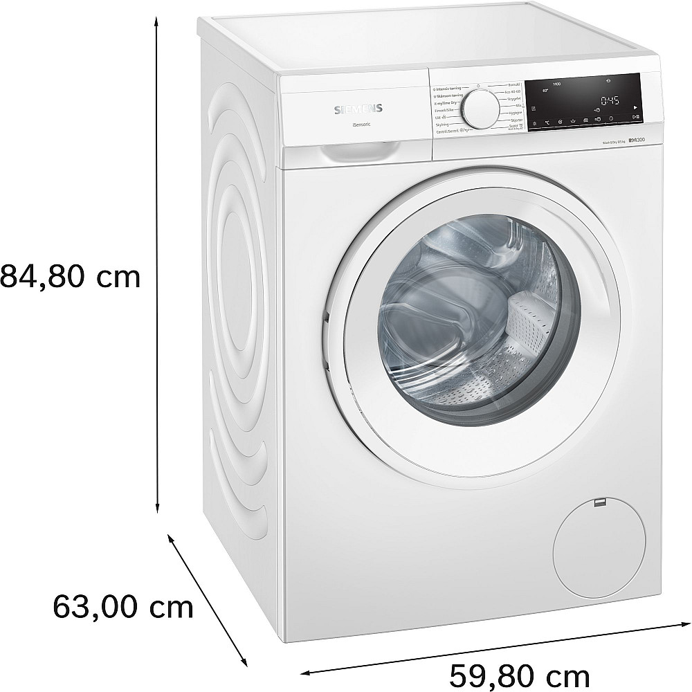 Tvättmaskin med Torktumlare Siemens iQ300 WN34A1L0DN Snabbtvätt