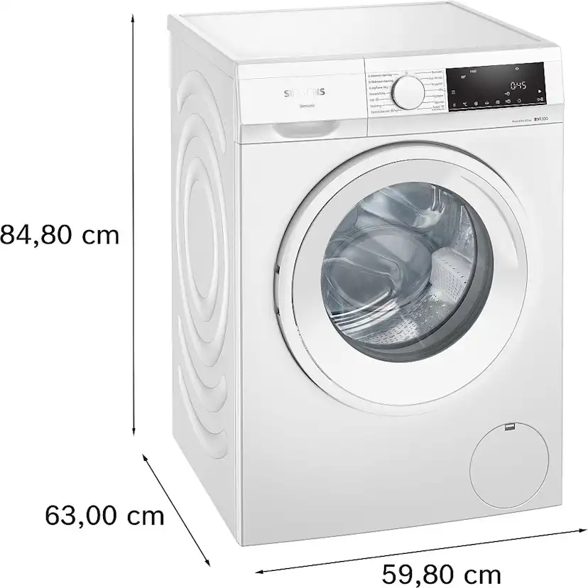 Tvättmaskin med Torktumlare Siemens iQ300 WN34A1L0DN Snabbtvätt