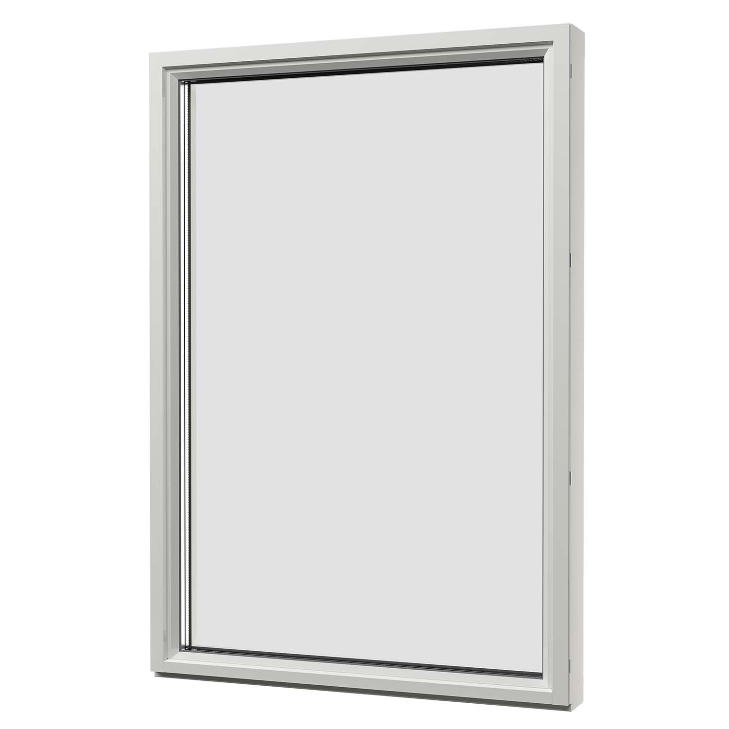 Fast Fönster Svenska Fönster Aluminiumbeklätt Trä 3-Glas