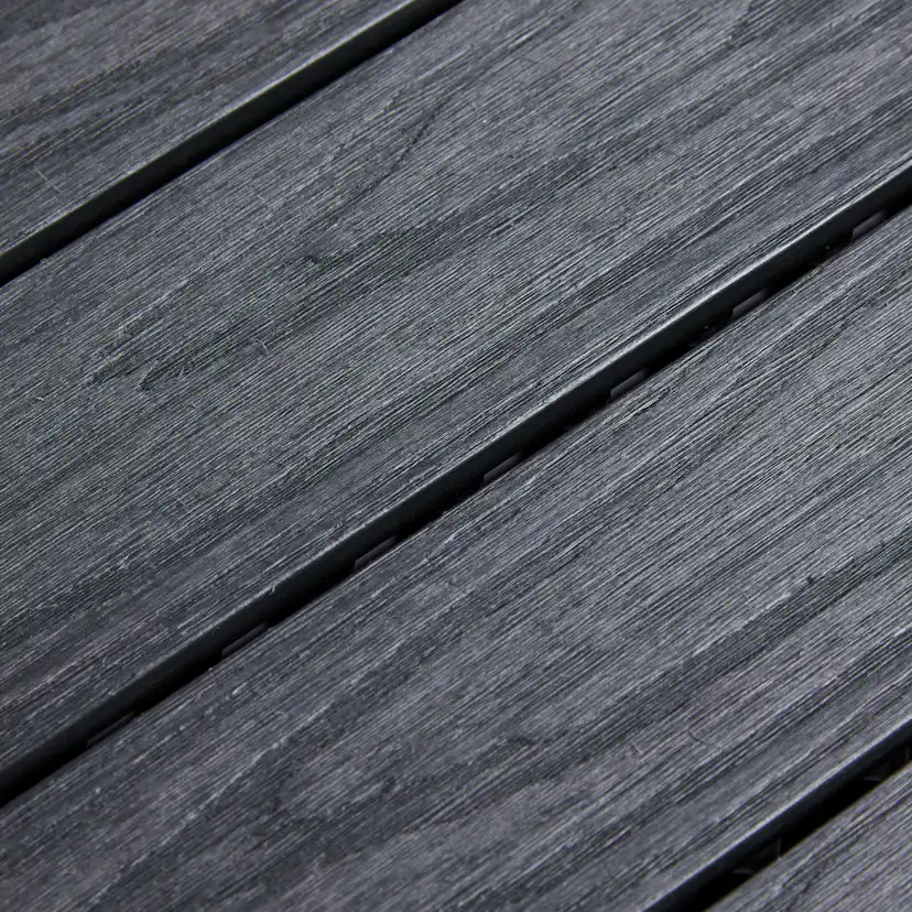 Terrassplatta Hortus Komposit 30X30 cm Antracitgrå 4-Pack