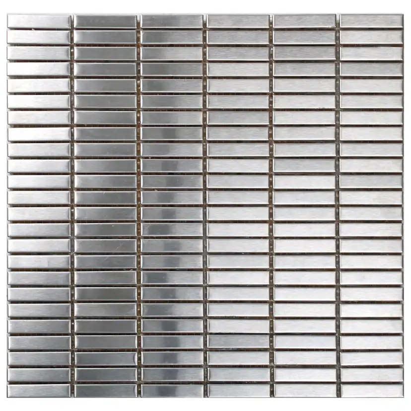 Mosaik Arredo Steel Grå 5,2x1,1 cm