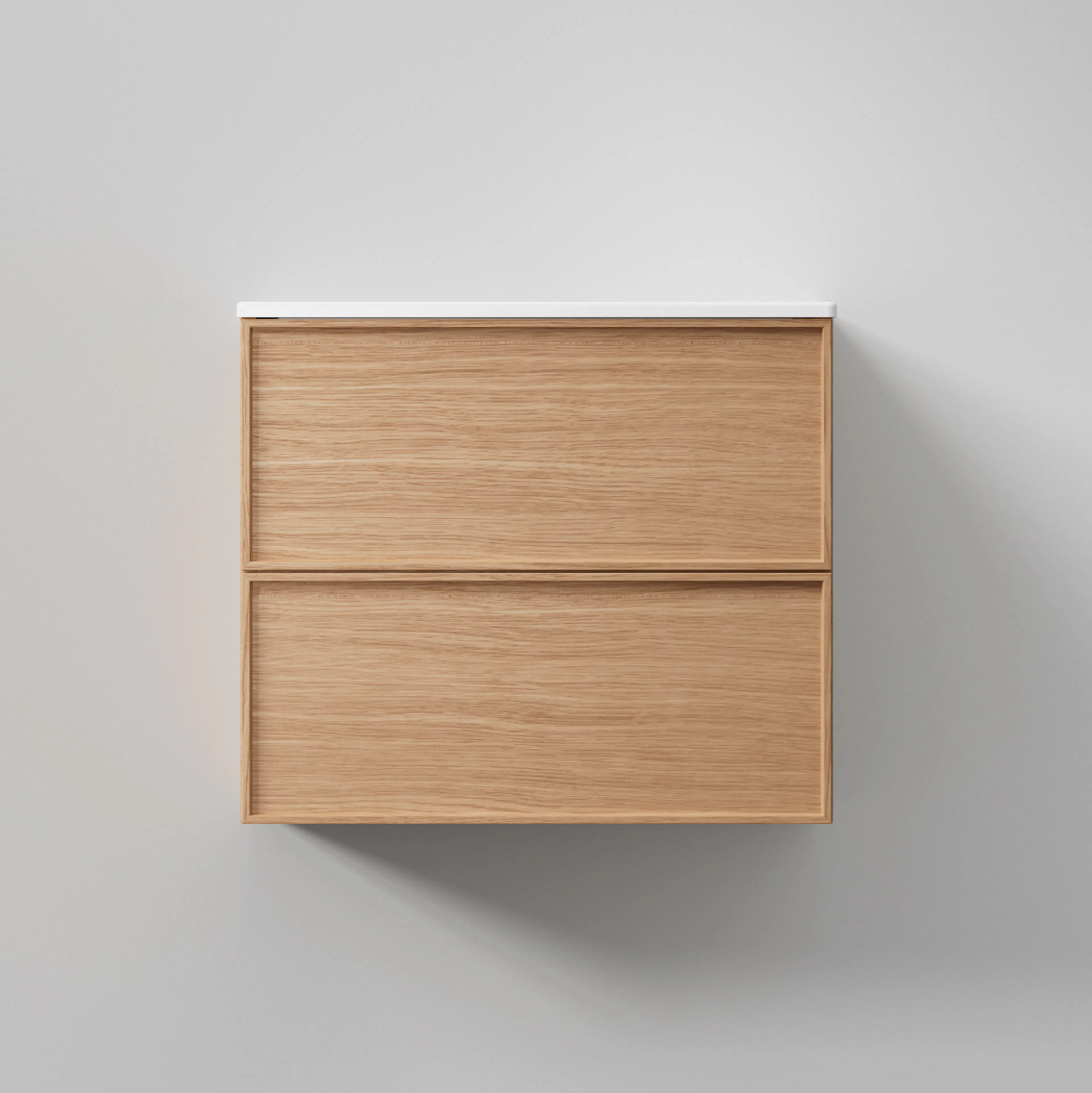 Kommod Core XS Nema 60 Natural Oak, 2 Lådor Natural Oak, 585x392x500 mm